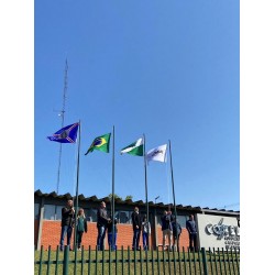 Ato Cívico na sede da Cocel marcou o início das celebrações pela Independência do Brasil